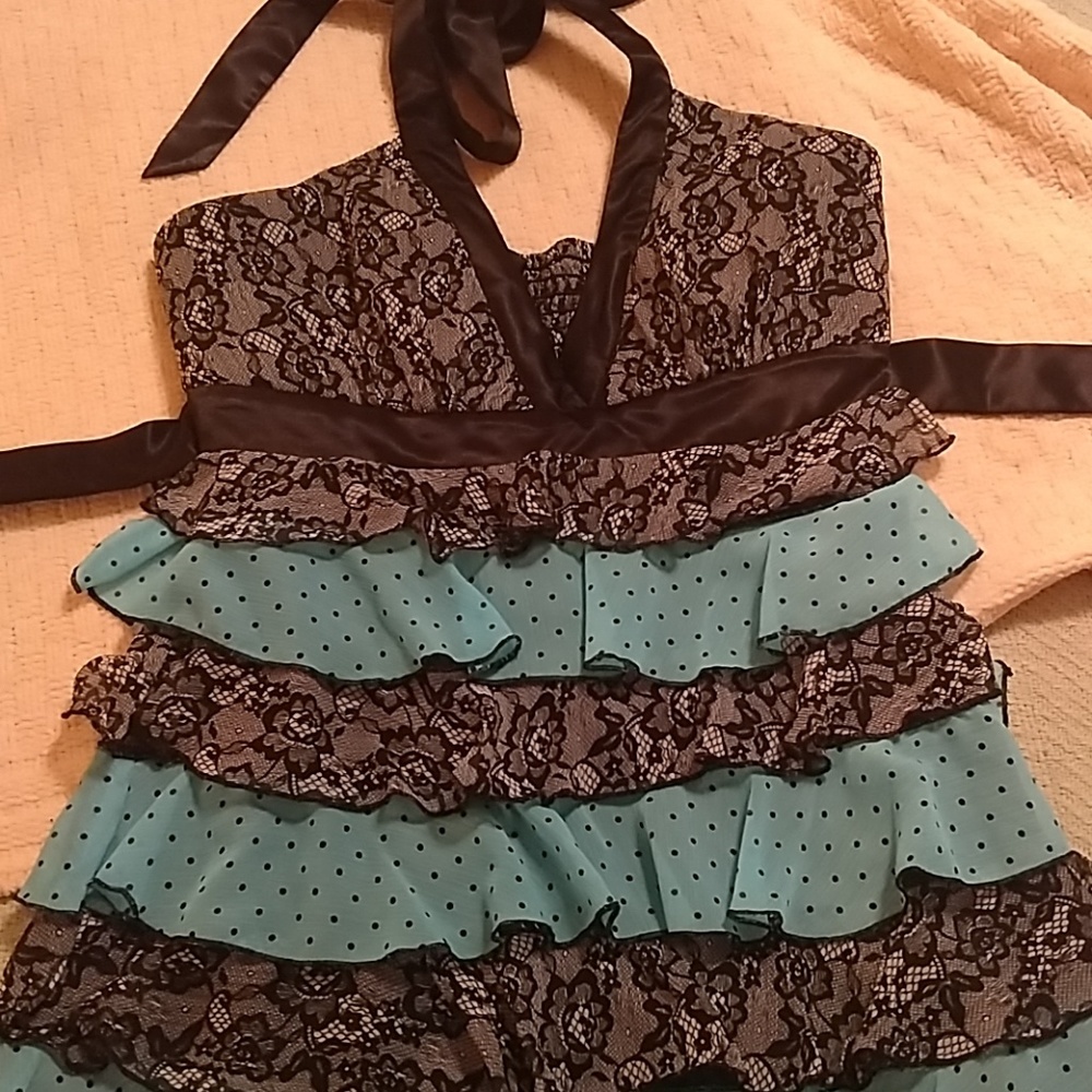 Bebe Sheer and silk blouse